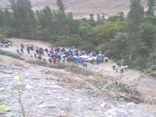 سه کشته در سقوط خودروی تیبا به دره+ تصاویر