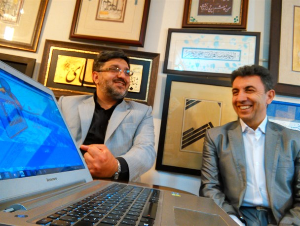 سایت خوشنویس کرمانی افتتاح شد