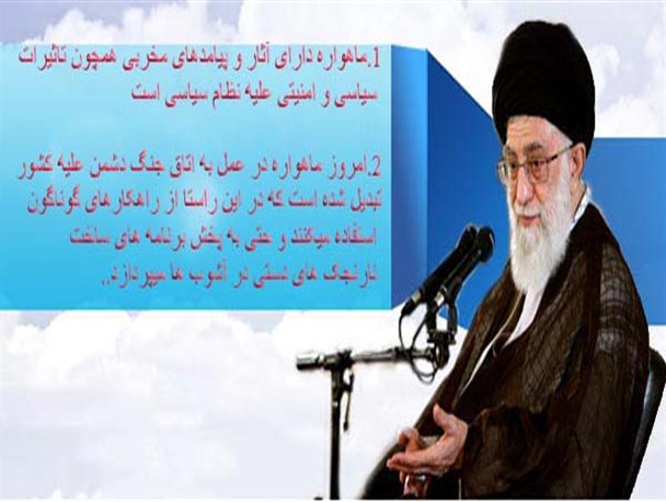 نقش ماهواره در انحراف کشاندن جوانان/گرافیک