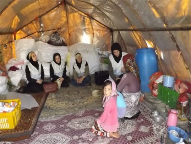 اردوهای جهادی در مناطق عشایر نشین سراب حضور یافت