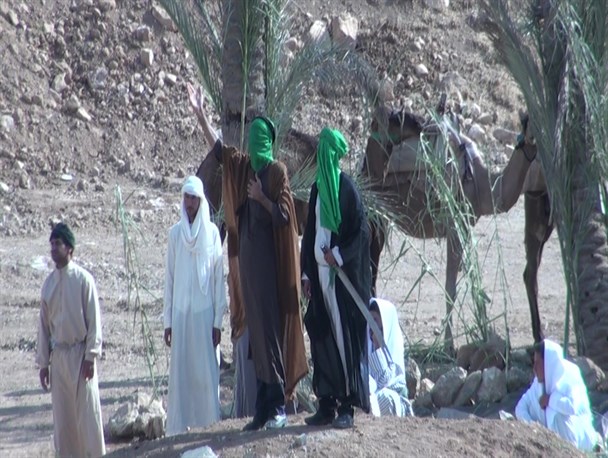 گزارش تصویری/بازسازی واقعه غدیرخم در شهرستان دالاهو