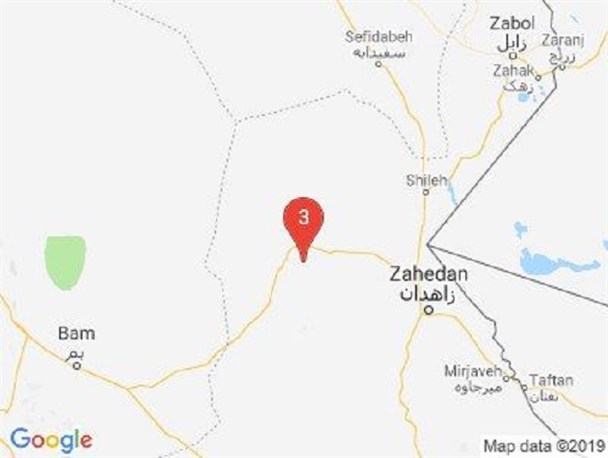 وقوع زمین لرزه 3.4 ریشتری در نصرت آباد