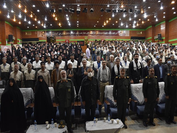 برگزاری اجتماع جهادگران بسیجی در ایلام
