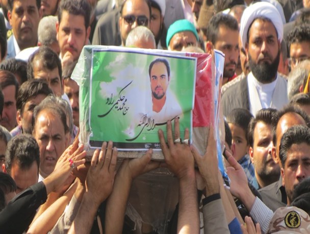 پیکر مطهر جانباخته کاشمری در فاجعه منا تشییع شد+گزارش تصویری
