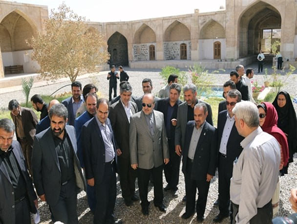 گزارش تصویری بازدید گردشگری رئیس سازمان میراث فرهنگی و گردشگری از گرمسار