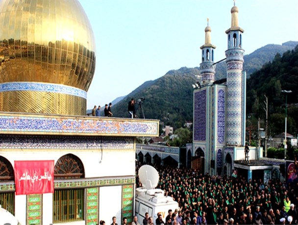اجتماع بزرگ عزاداران حسینی در زیراب +تصاویر
