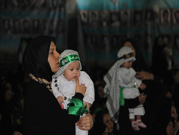 همایش بزرگ شیرخوارگان حسینی(ع) در باقرشهر برگزار شد/گزارش تصویری