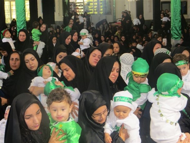 همایش بزرگ شیرخواران حسینی در شهرستان طارم برگزار شد+تصاویر