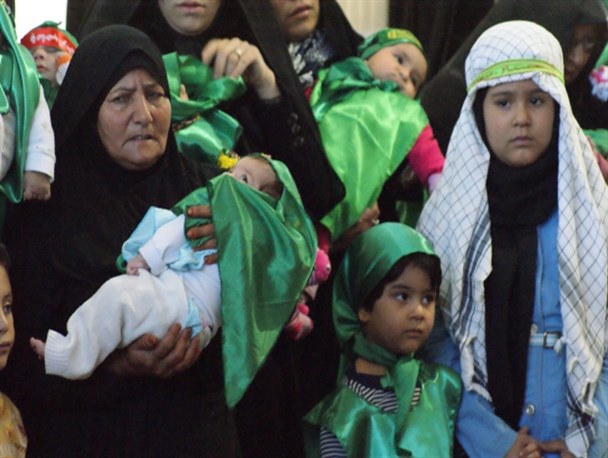 همایش جهانی شیرخوارگان حسینی در شهرستان بردسکن برگزار شد