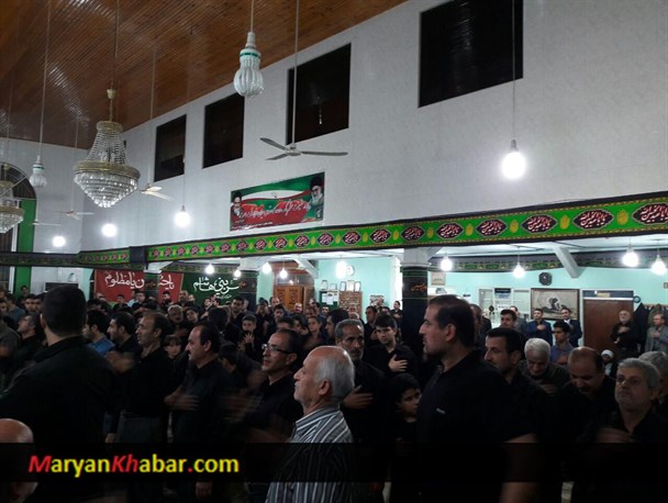 عزاداری شب پنجم محرم در مسجد عباسیه تالش