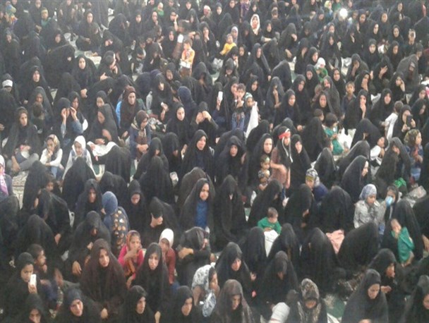 همایش شیرخوارگان حسینی در عنبرآباد برگزار شد