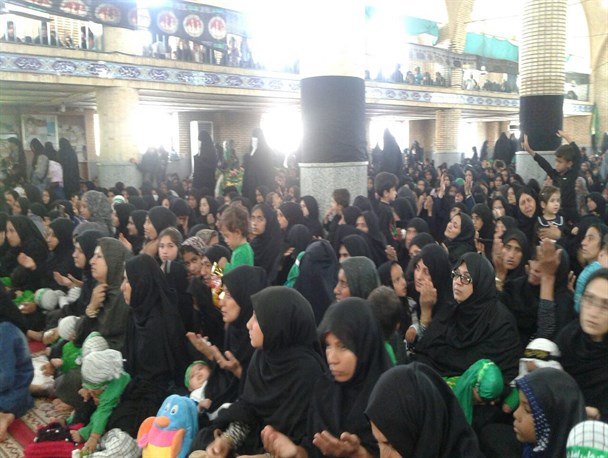 همایش شیرخوارگان حسینی در قصرشیرین برگزار شد + تصویر