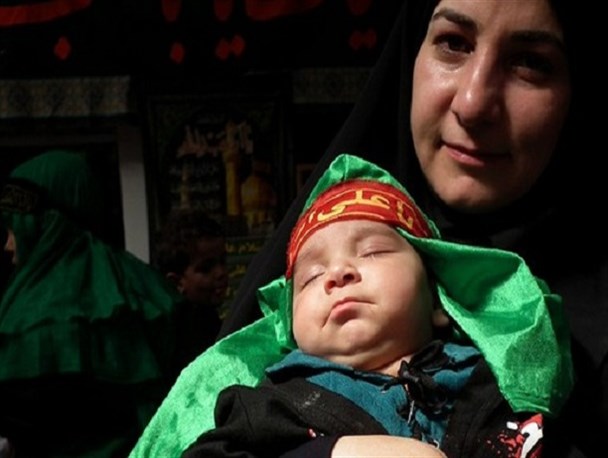 همایش شیرخوارگان حسینی در حسینیه مبارکه+تصاویر