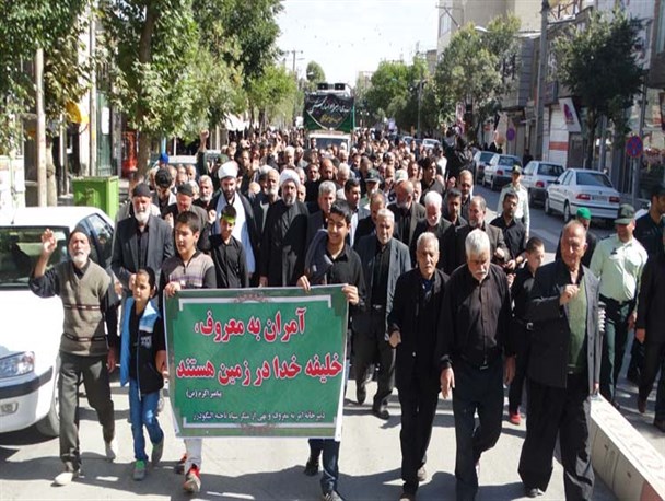 راهپیمایی امر به معروف و نهی از منکر در الیگودرز برگزار شد +تصویر