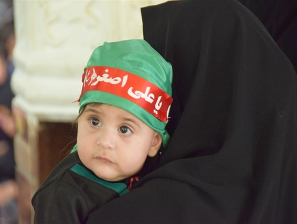 گردهمائی شیرخوارگان حسینی در مصلی نماز جمعه مسجدسلیمان برگزار شد+تصاویر