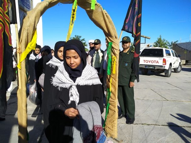 اعزام  ۹۵ دانش آموز کلاله ای به مناطق جنگی کشور