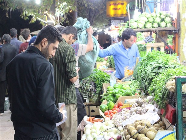 بازار داغ شهر یاسوج در عصر یک روز پاییزی+تصاویر