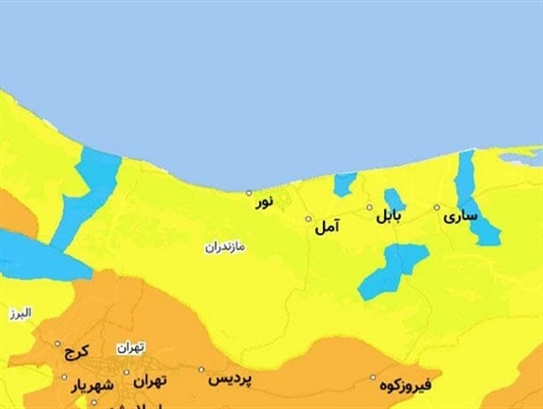 خروج کامل مازندران از وضعیت پرخطر کرونایی