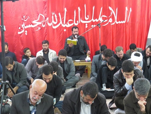 گزارش تصویری مراسم دعای ندبه در سقاخانه حضرت ابوالفضل فومن