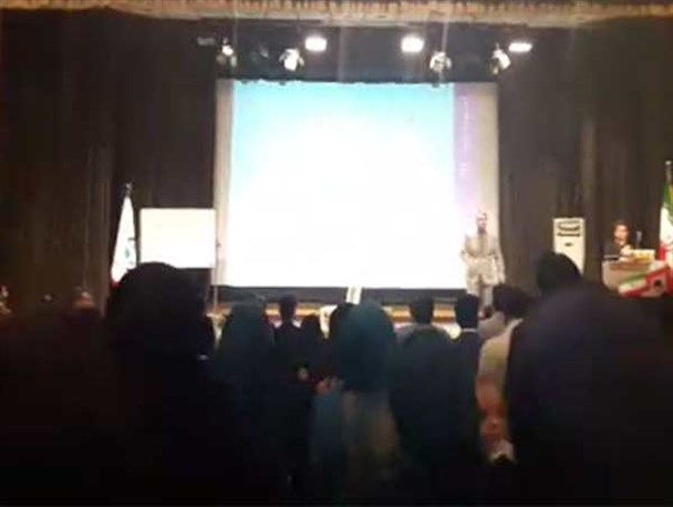پایکوبی و اختلاط در حسینیه ایران +فیلم