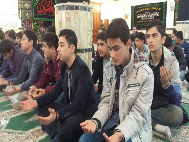 محفل معنوی زیارت عاشورا در بیله سوار برگزار شد+ تصاویر