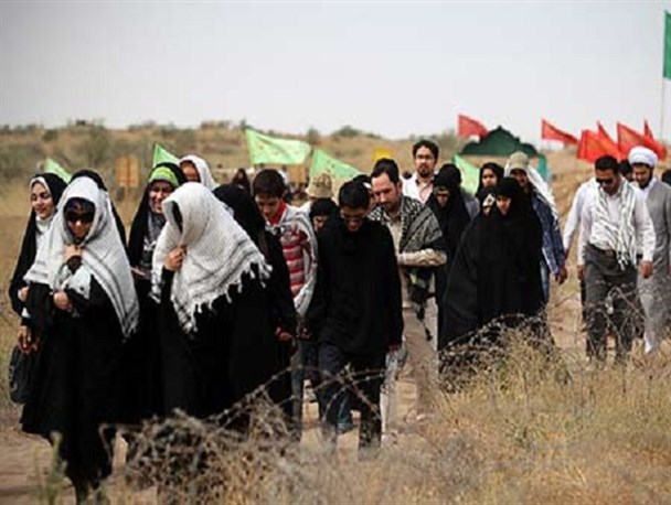 اعزام ۱۴۰ نفر از بسیجیان رزنی به مناطق عملیاتی غرب کشور