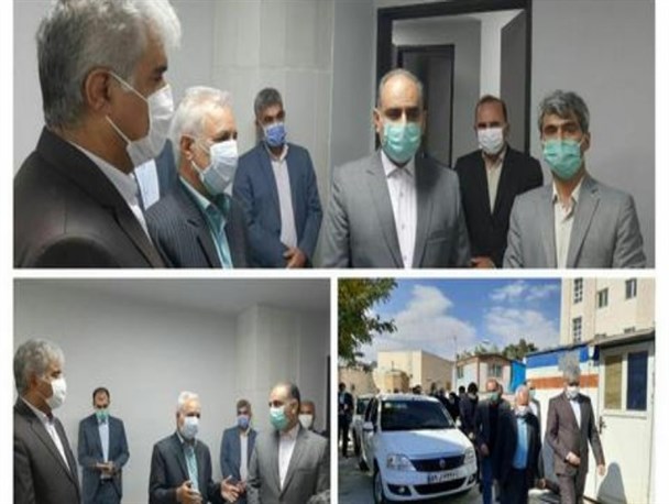 بازدید رئیس دانشگاه علوم‌پزشکی کرمانشاه از بیمارستان بازسازی‌شده اسلام آبادغرب