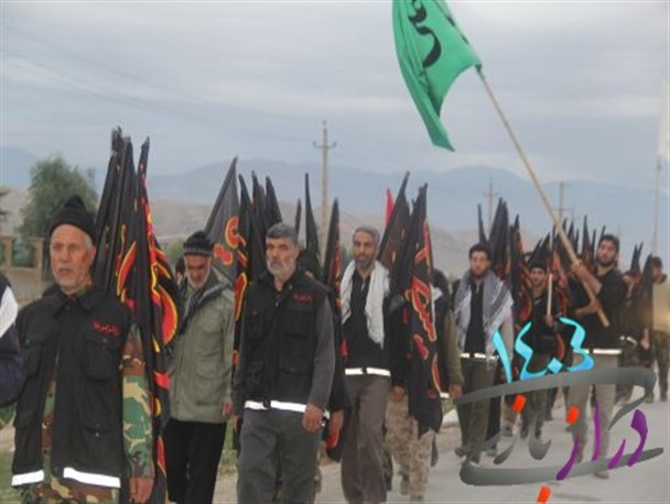 رهروان جاده بهشت عاشقان و مشتاقان امام حسین (ع) هستند