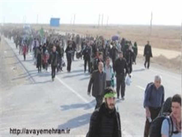 حضور گسترده زائران در مرز مهران