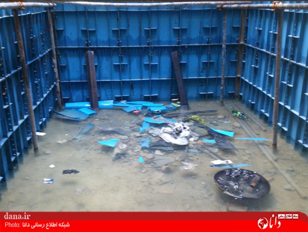 آب زاینده رود بالا آمد؛ مترو زیر آب رفت+تصاویر