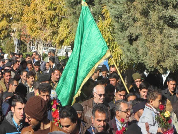 بازگشت کاروان پیاده" نجف تا کربلا" شهرستان میامی از کربلای معلی