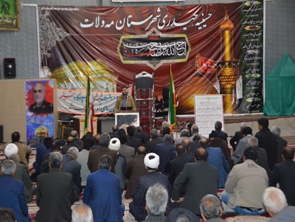 گردهمایی مدافعین حریم ولایت یادبود سردار شهید سمائی فیض آبادی در مه ولات برگزار شد