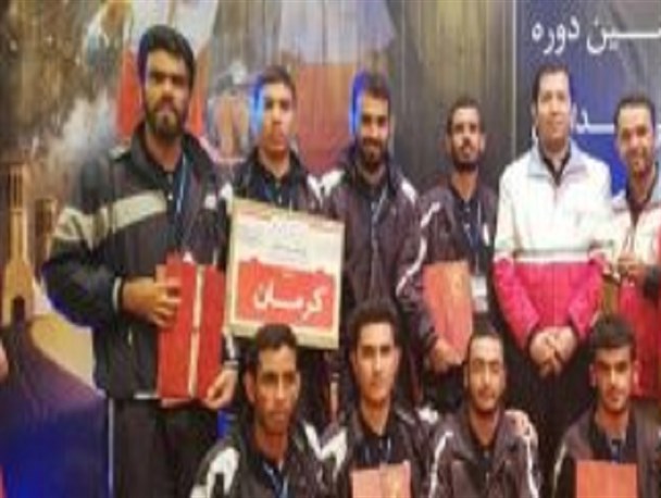 کسب مقام برتر پسران کانون جوانان هلال احمر انار در مسابقات رفاقت مهر