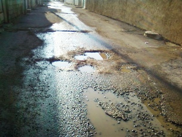 وضعیت نامناسب معابر شهر اردل در چهار محال و بختیاری+ تصویر