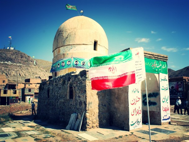 پیشرفت فیزیکی 75 درصدی بنای امام زاده عبدالرحمان روستای خرق