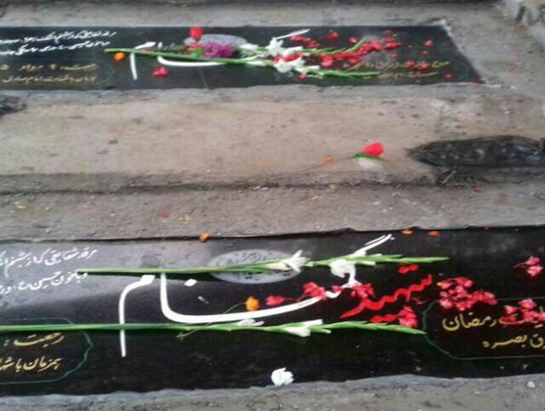 مزار شهدای گمنام خشکبیجار نیازمند توجه مسئولان/شهدایی گمنام که منتظر سایه بانی در خانه ابدیشان هستند