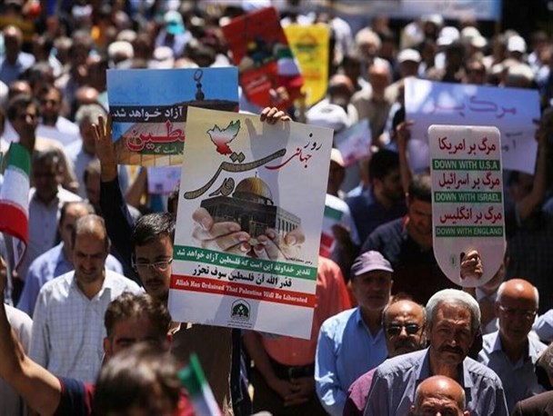 «حماسه اقتدار» پاسخ مردم قزوین به اغتشاشگران را به تصویر می‌کشد