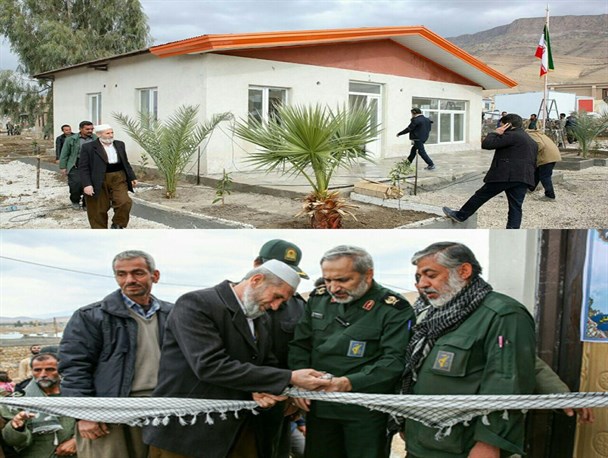 اولین خانه دائمی به زلزله زدگان روستای کوییک سرپلذهاب تحویل داده شد