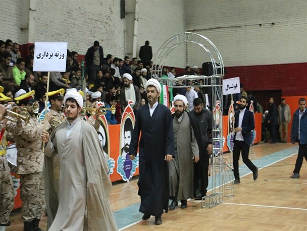 مراسم افتتاحیه المپیاد ورزشی جام شهدای روحانی استان قم