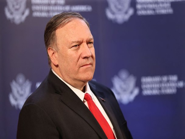 گفت‌وگوی تلفنی پمپئو با وزیر خارجه قطر