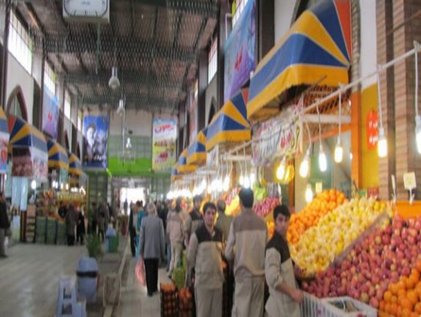 وضعیت قیمت ها در بازار میوه و تره بار