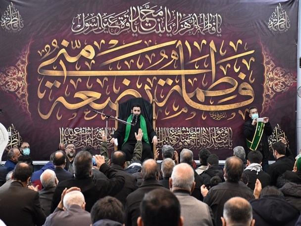 مراسم عزاداری حضرت فاطمه زهرا(س) در مصلی اراک