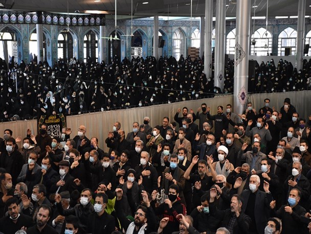 عزاداری مردم اراک در سالروز شهادت حضرت زهرا(س)