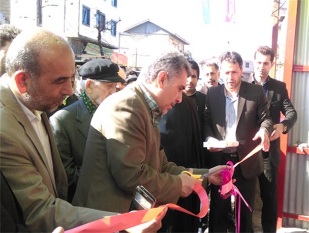 سایت آتش نشانی روستای پونل افتتاح و به بهره برداری رسید