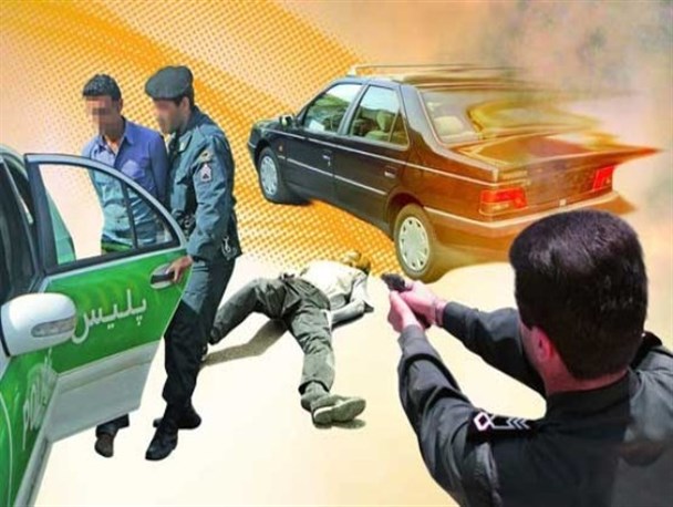 دستگیری قاتل فراری در کمتر از 48ساعت در هرسین