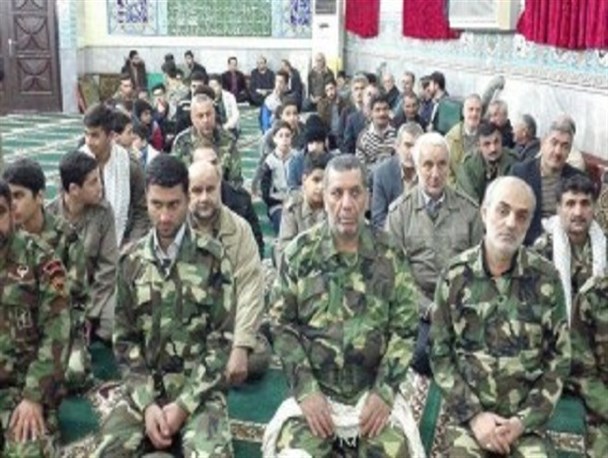 رزمایش توجیهی به همراه پیاده روی شبانه برگزار شد