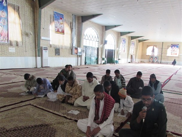 مراسم روحبخش دعای ندبه در مصلی امام علی (ع) شهرستان دلگان+ تصاویر