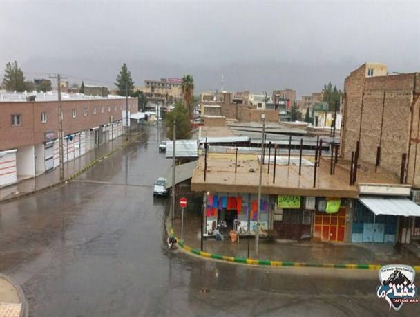 گزارش تصویری/ نزول سومین باران رحمت الهی در شهرستان خاش