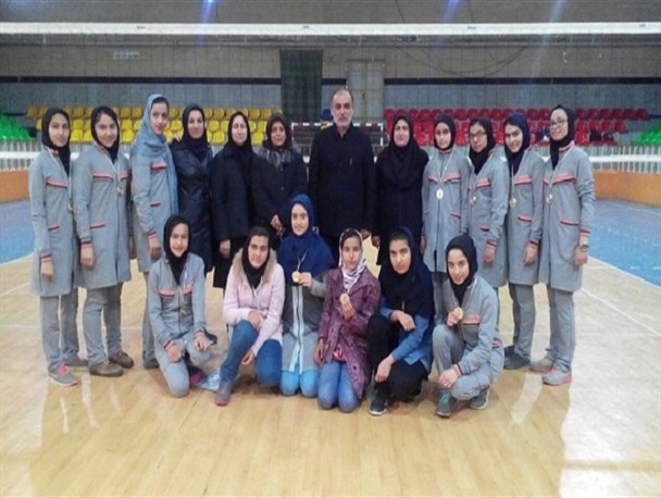 کسب مقام قهرمانی مسابقات استانی توسط دختران والیبالیست تویسرکانی+عکس
