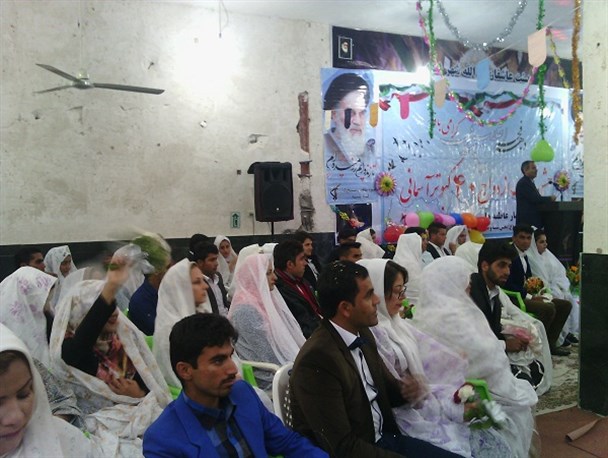 جشن ازدواج ۴۰ کبوتر آسمانی بخش شنبه